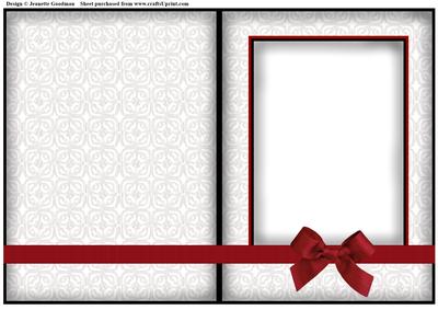 Christmas Decoration Nativity Silhouette 4 Square Card Inser