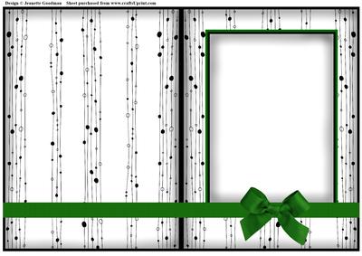 Christmas Decoration Wise Men Silhouette 4 Square Card Inser