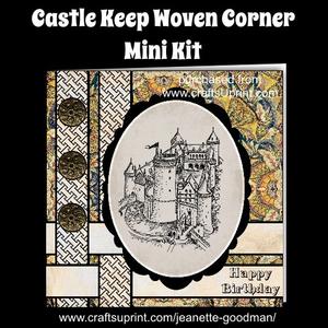 Castle Keep Woven Corner Card Mini Kit