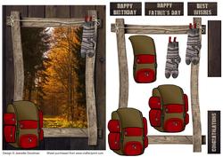 Log Cabin Adventure - Backpacking Card 2