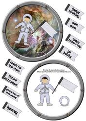Through the Porthole - Astronaut in Space 5