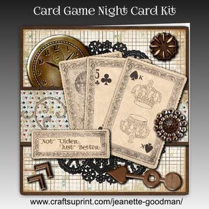 Card Game Night Card Kit