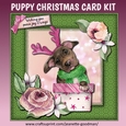 Puppy Christmas Card Kit 1