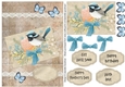 Butterflies, Birds and Bows – Fairy Wren Printable Card 