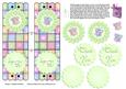 Green Butterfly Lollipop Holder Baby Shower Favor