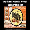Mythical Phoenix Woven Corner Card Mini Kit