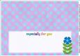 Rainbow Dotty Floral Large Dl Insert