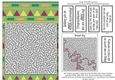 Fun Printable A5 Tribal Maze Puzzle Card Hard2