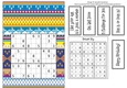 Fun Printable A5 Tribal Sudoku Puzzle Card Easy2