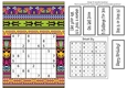 Fun Printable A5 Tribal Sudoku Puzzle Card Medium1
