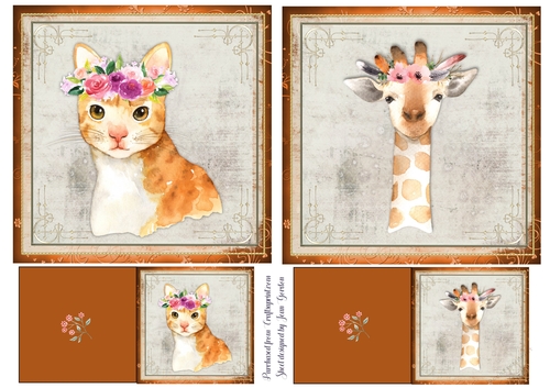 Cute Animal Toppers 2