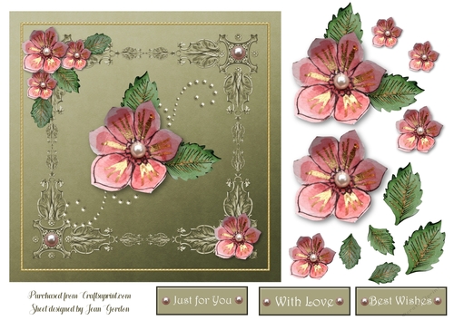 Elegant Floral Topper