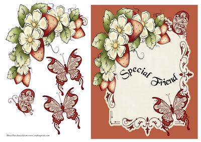 Special Friend Card Front