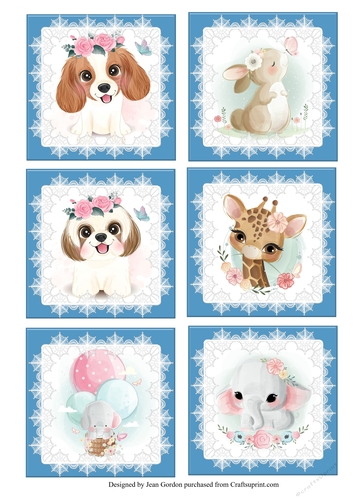 Cute Animal Toppers 3