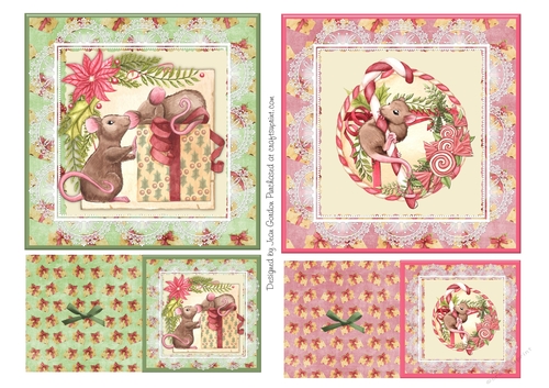 Christmas Mouse Toppers
