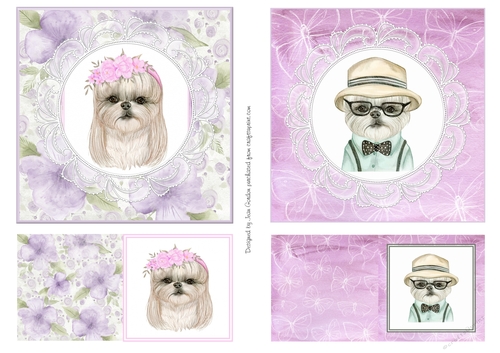 Cute Little Dogs set 1