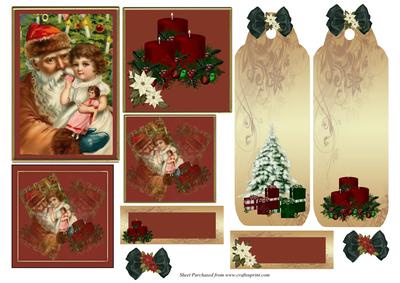 Christmas Toppers and Bookmarks