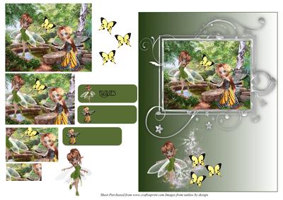Little Fairies and Butterflies