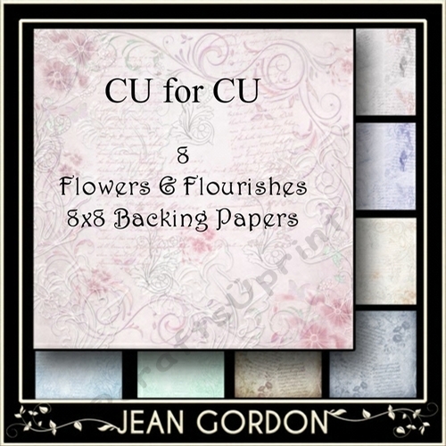 CU for CU Flowers & Flourishes Papers