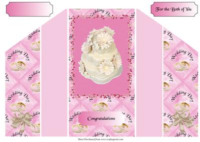 Wedding Day Theatre Fold Card