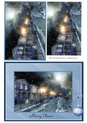 Xmas Street Scene