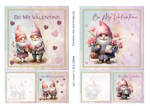 Cute Valentine Gnomes