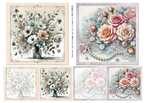 FLORAL TOPPERS SET 1