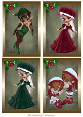Cute Xmas Toppers