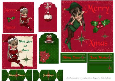 Xmas Toppers and Tags