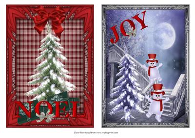 Xmas Card Fronts