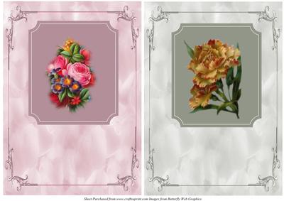 A5 Floral Card Fronts 1