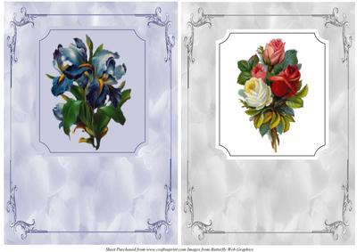 Floral Card Fronts 2