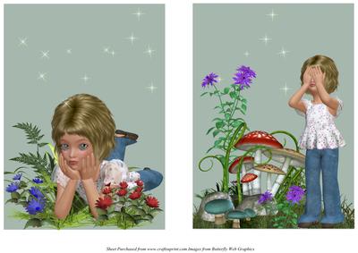 Cute Little Girl Toppers