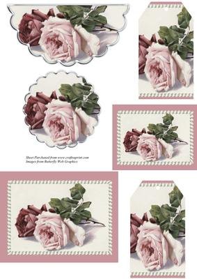 Roses and Pearls Toppers