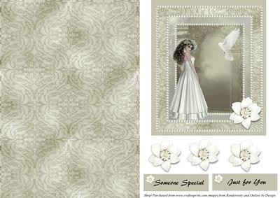 Elegant Lady Quick Card