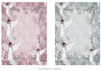 Floral Ladies Card Fronts