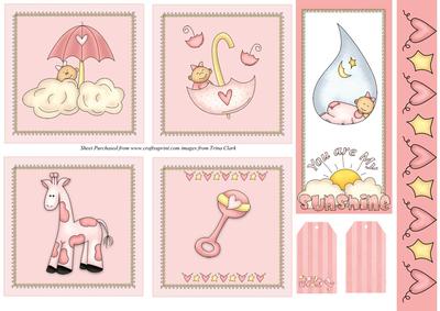 Baby Girl Toppers