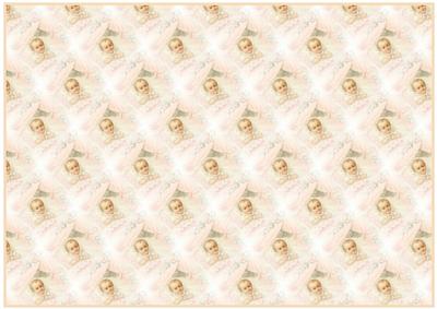 Baby Girl Backing Paper