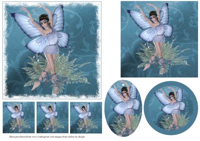 Blue Fairy Toppers