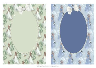 Pretty Ladies Card Fronts
