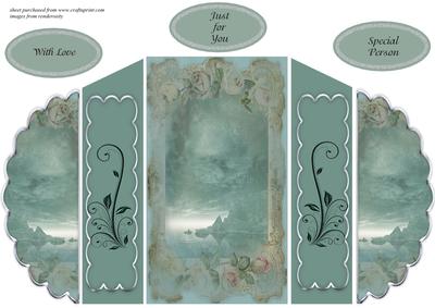 Vintage Scene Theatre Fold