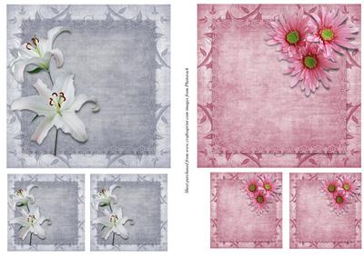 Lillies & Daisies Toppers