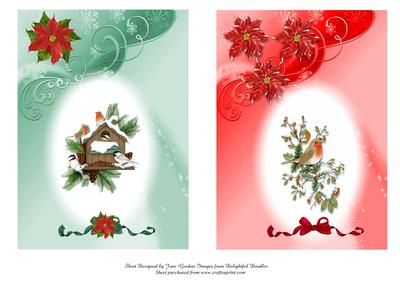 2 Christmas Toppers