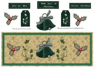 Xmas Large Dl Card