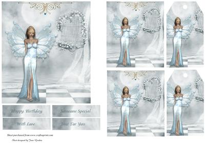 Blue Fairy Toppers