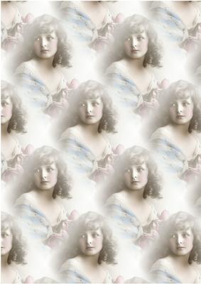 Vintage Beauty Backing Paper