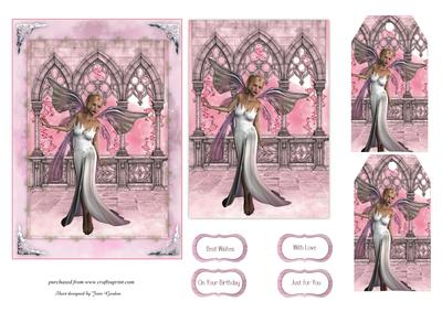 Pink Fairy Toppers