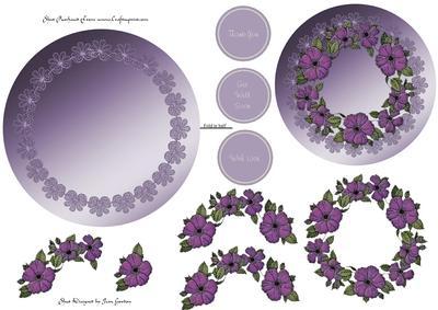 Floral Wobble Card