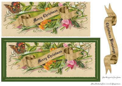 Floral Christmas Toppers