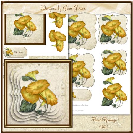 Floral Pyramage Set 1